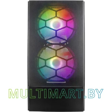 Корпус 1stPlayer Firebase X4-M (X4-M-BK-2F1P-1F1) картинка 2